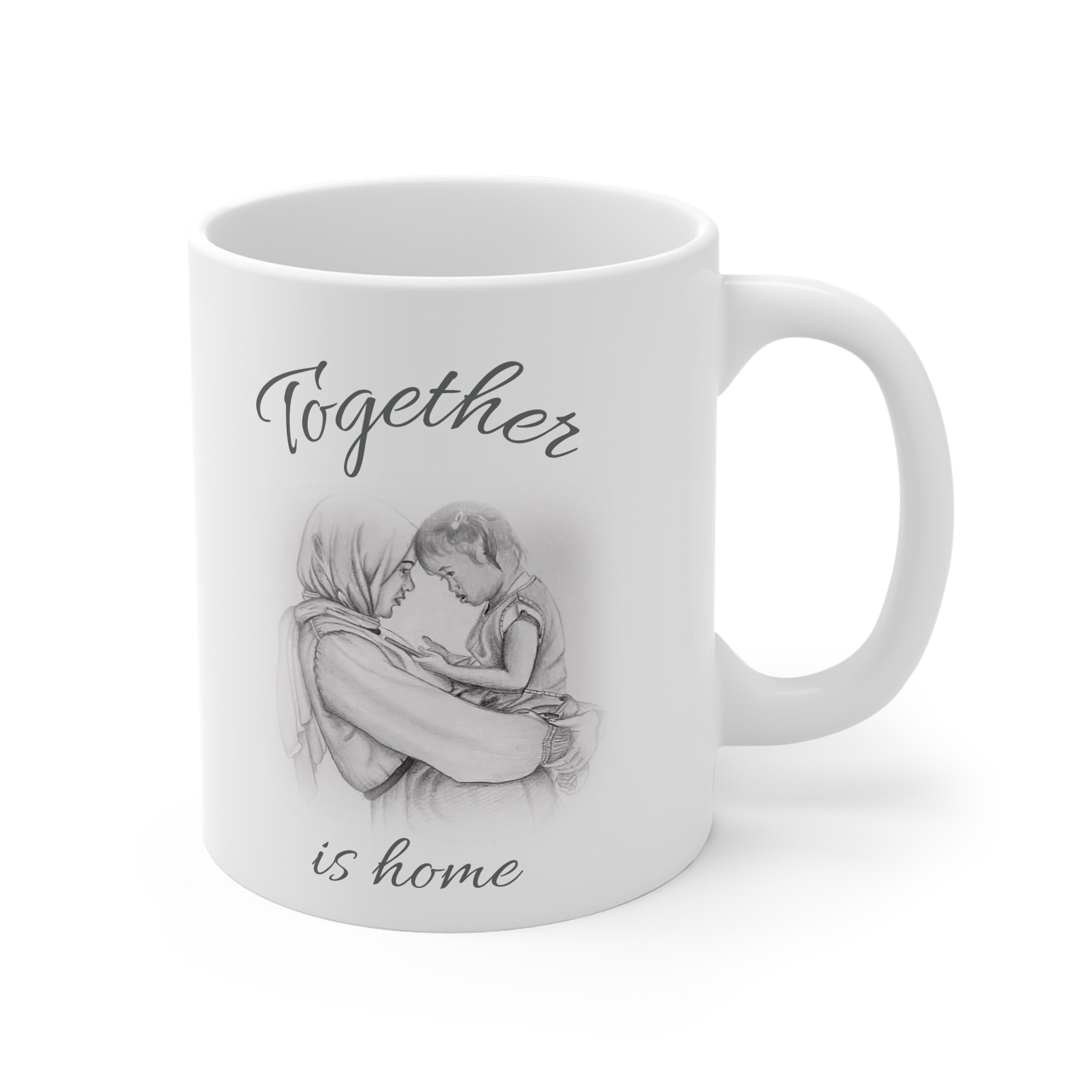 Together Is Home – Emotional Mother & Toddler Mug - Image 4