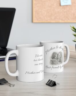 Best Friends by Heart – Mother-Daughter Mug for Teens
